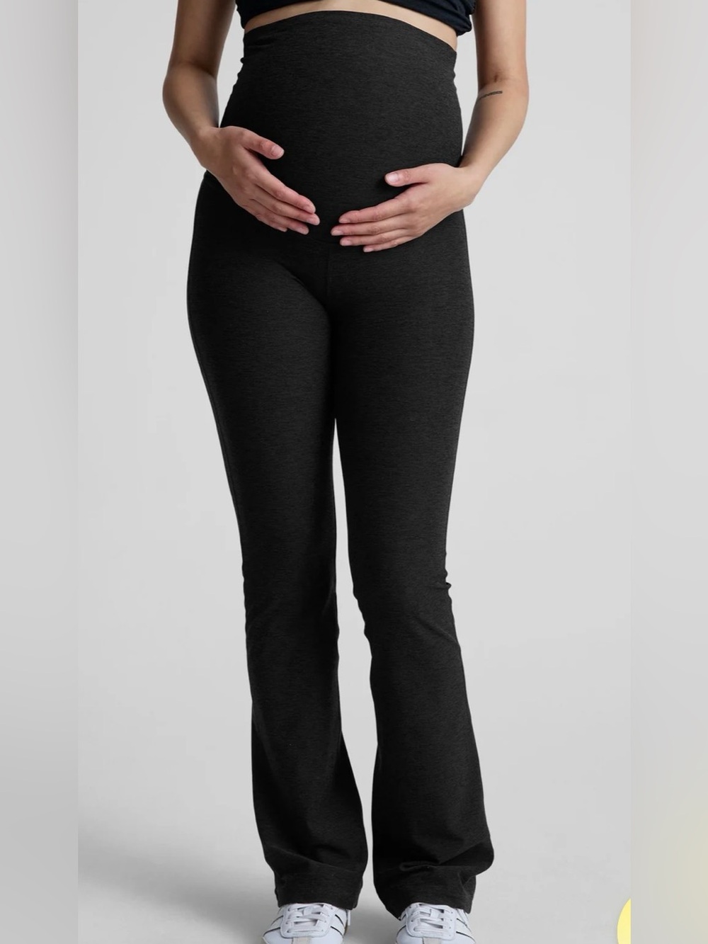 Beyond the Bump Spacedye™ Practice Maternity Bootcut Pants - Picture 3 of 6